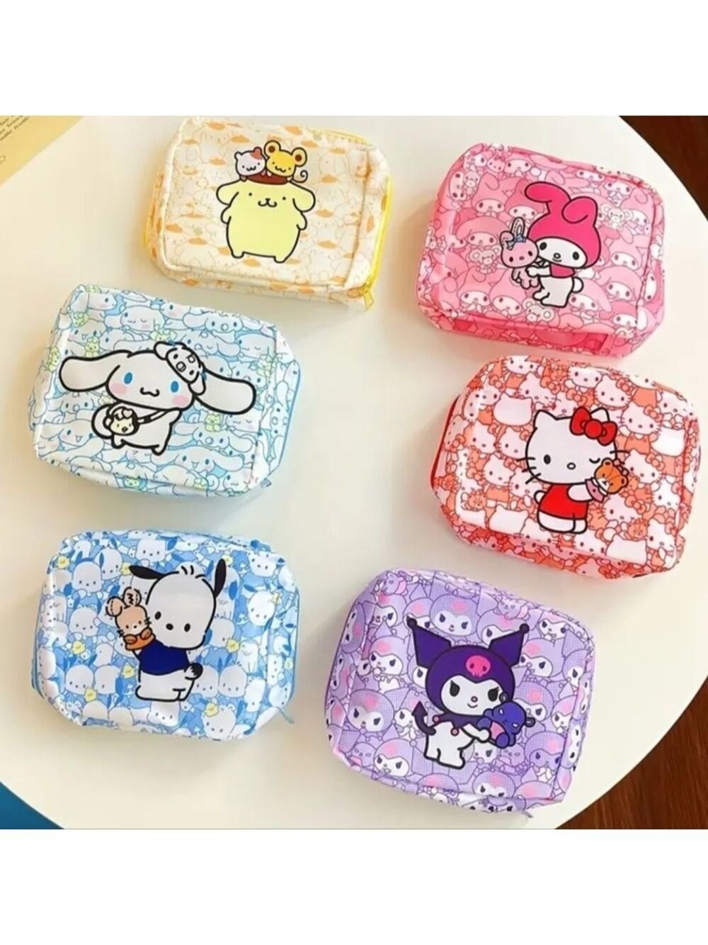 Sanrio Character Cosmetic Bags / Sanitary Pad Bag